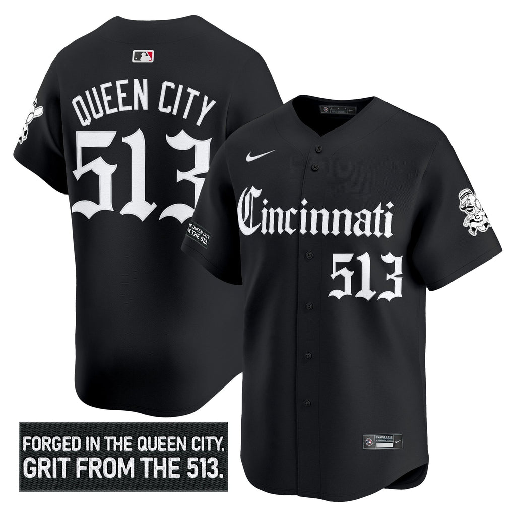 Men’s Cincinnati ‘Gothic Queen City Edition’ Vapor Premier Limited Jersey