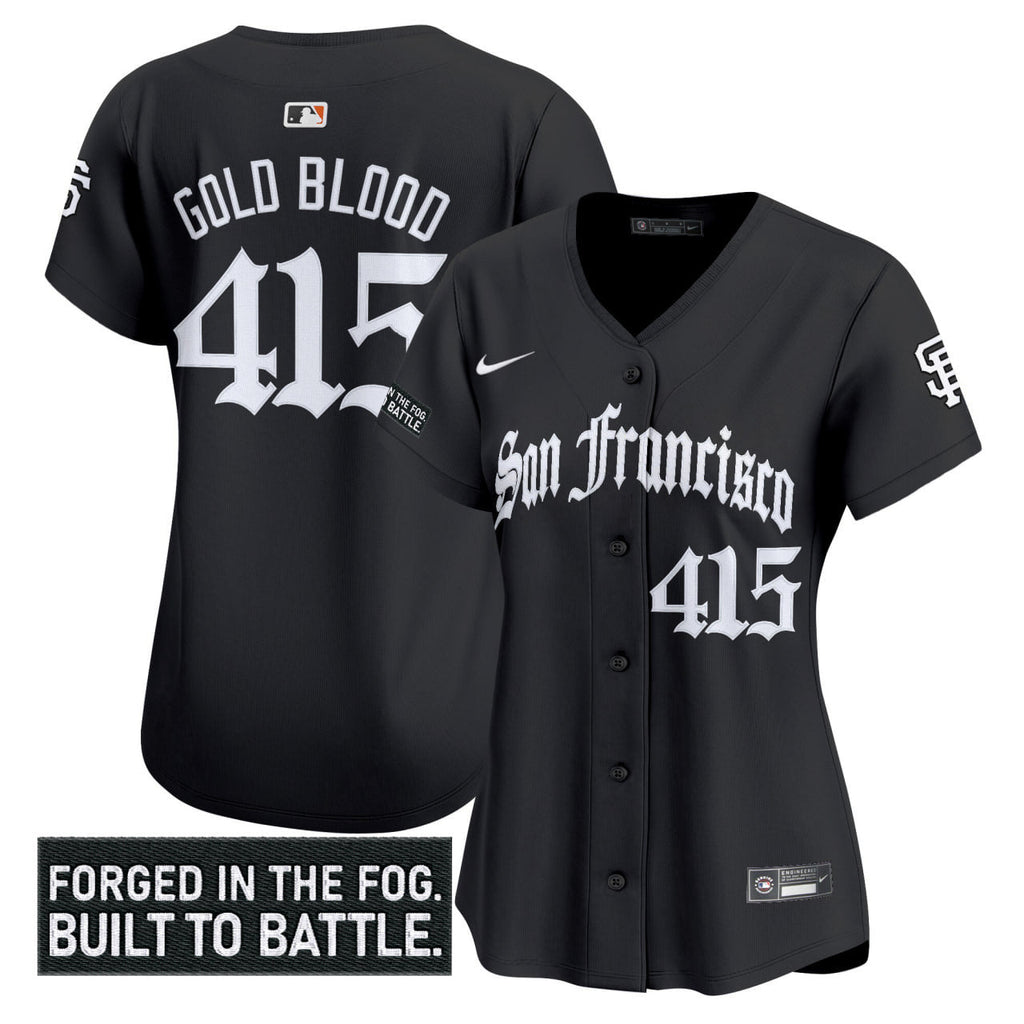 Women’s San Francisco ‘Gothic Fog Edition’ Vapor Premier Limited Jersey