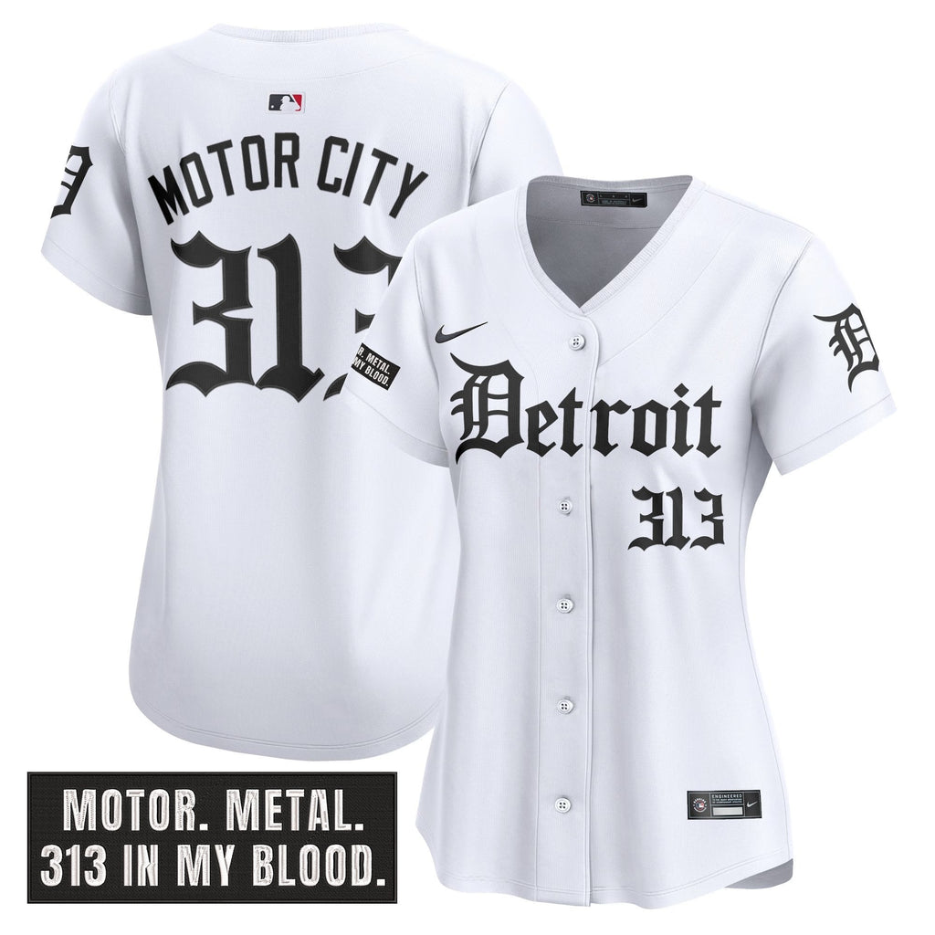 Women’s Detroit ‘Motor Gothic Edition’ Vapor Premier Limited Jersey