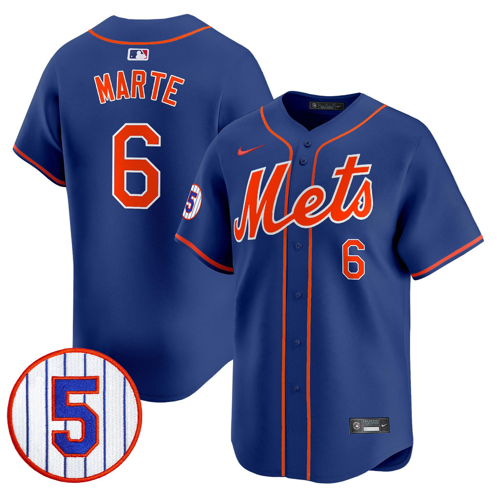 Men’s #5 David Wright Number Retirement Patch Vapor Premier Limited Jersey
