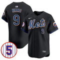 Men’s #5 David Wright Number Retirement Patch Vapor Premier Limited Jersey
