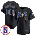 #5 David Wright Number Retirement Patch Vapor Premier Limited Custom Jersey