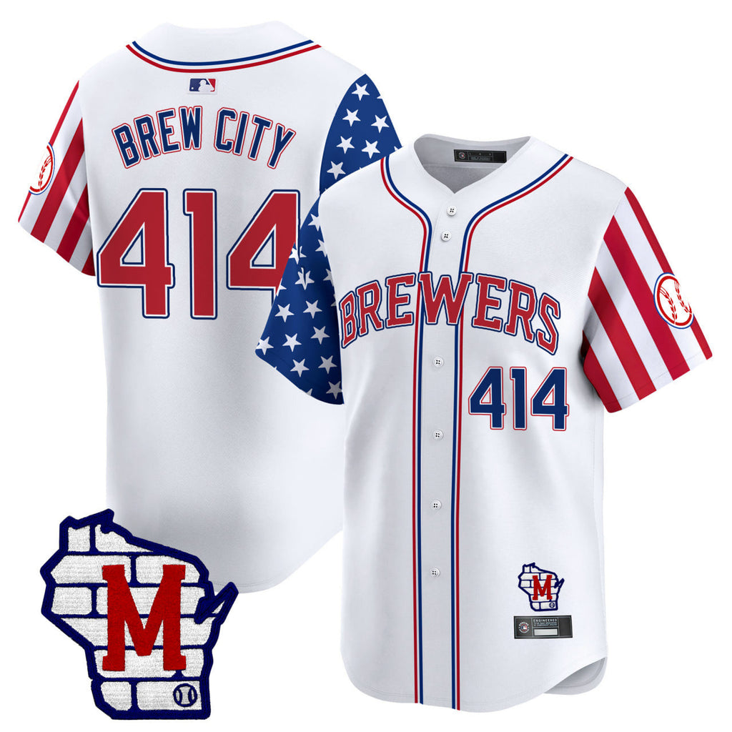 Men’s Milwaukee 2025 Independence Day Vapor Premier Limited Jersey