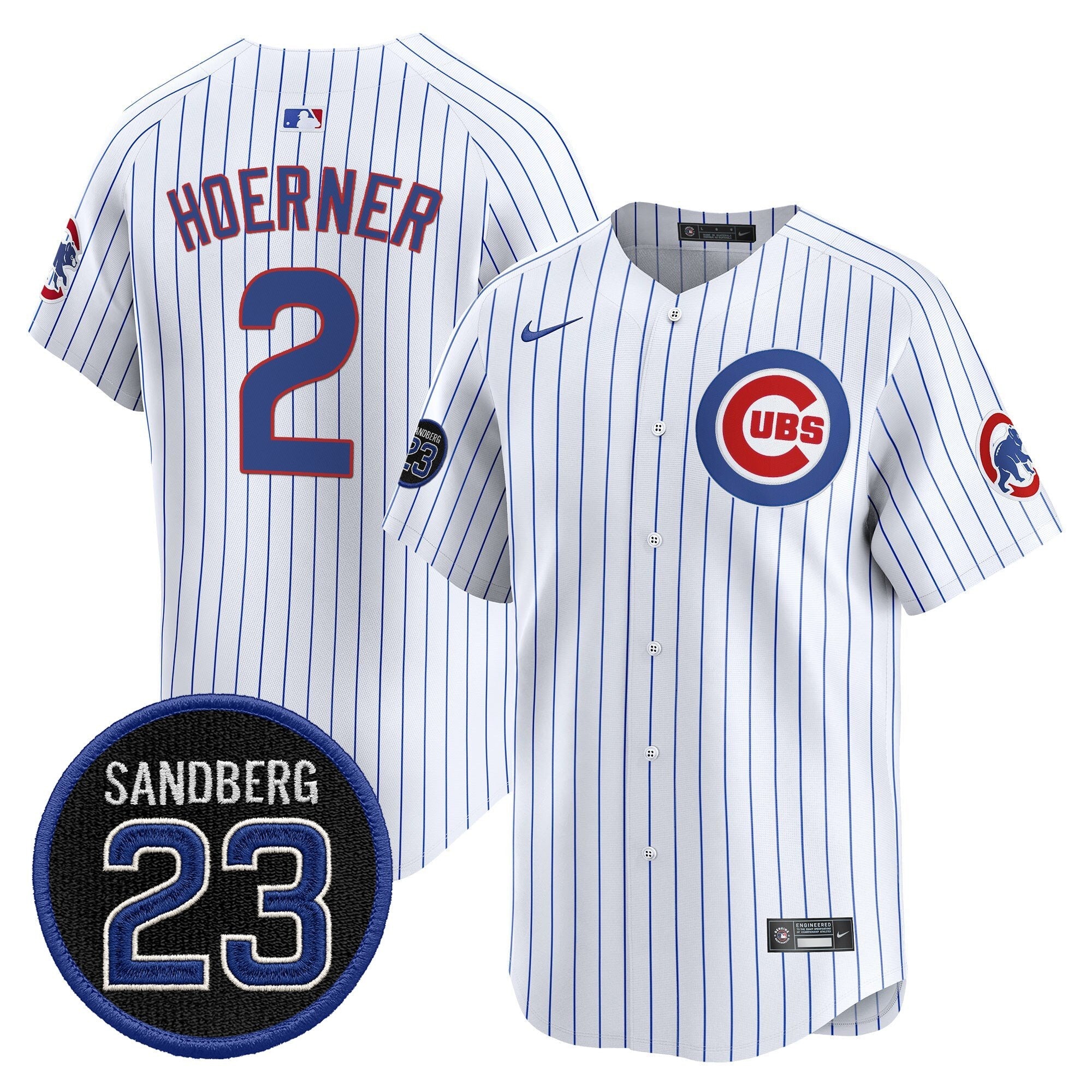 Men’s Chicago ‘Ryne Sandberg Tribute’ Vapor Premier Limited Jersey V2