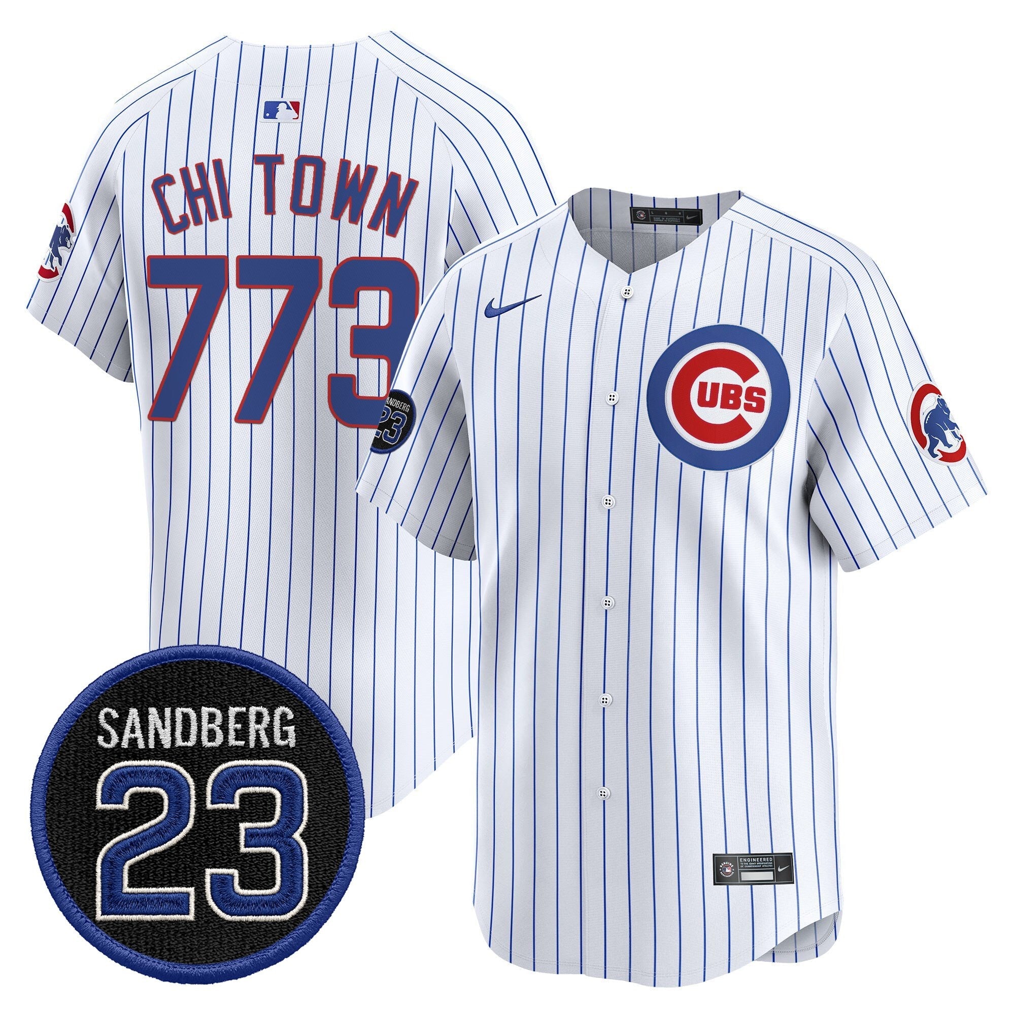 Men’s Chicago ‘Ryne Sandberg Tribute’ Vapor Premier Limited Jersey V2
