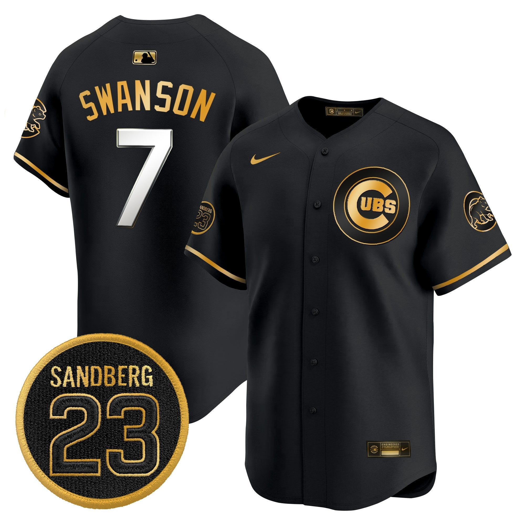 Men’s Chicago ‘Ryne Sandberg Tribute’ Vapor Premier Limited Jersey V2