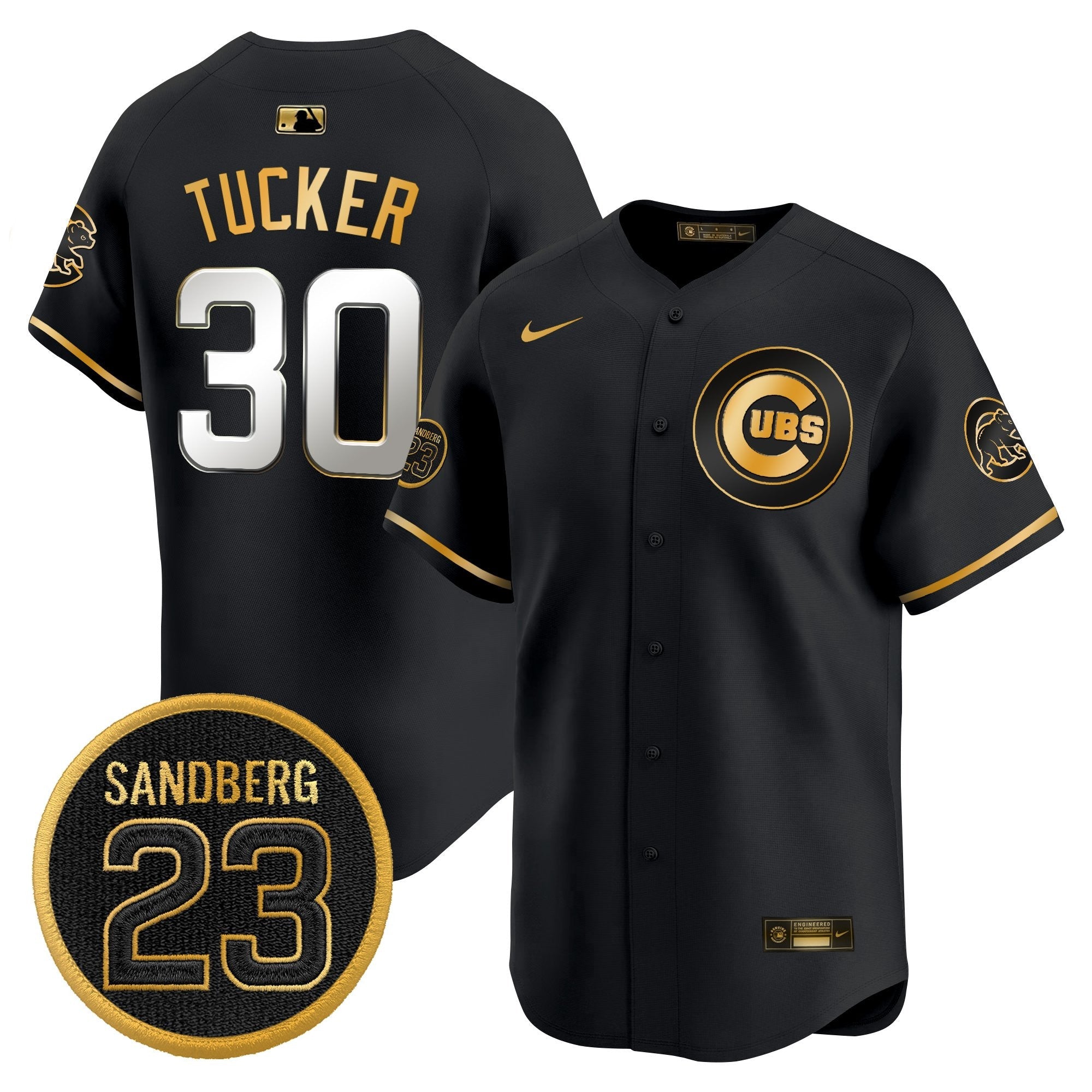 Men’s Chicago ‘Ryne Sandberg Tribute’ Vapor Premier Limited Jersey V2