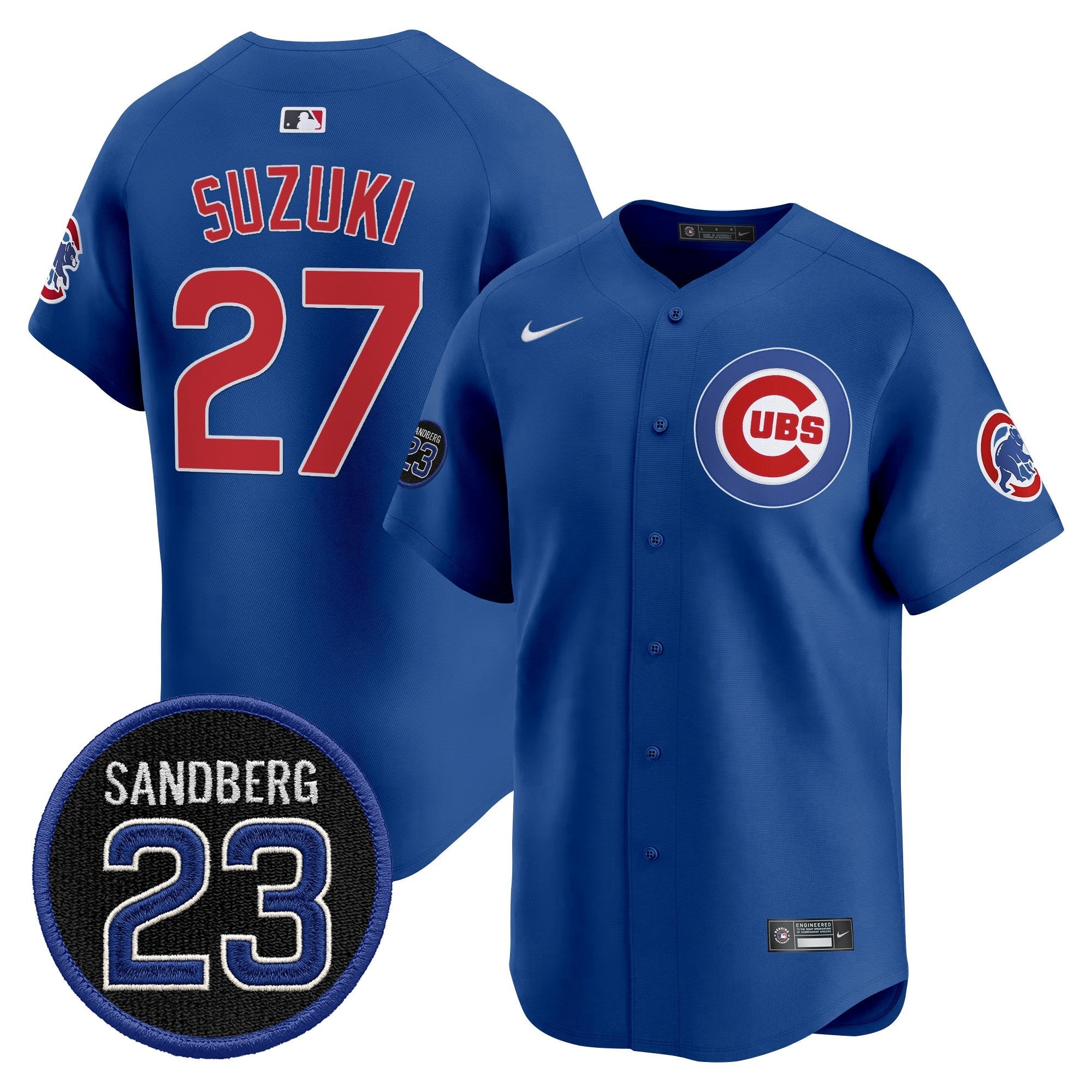 Men’s Chicago ‘Ryne Sandberg Tribute’ Vapor Premier Limited Jersey V2