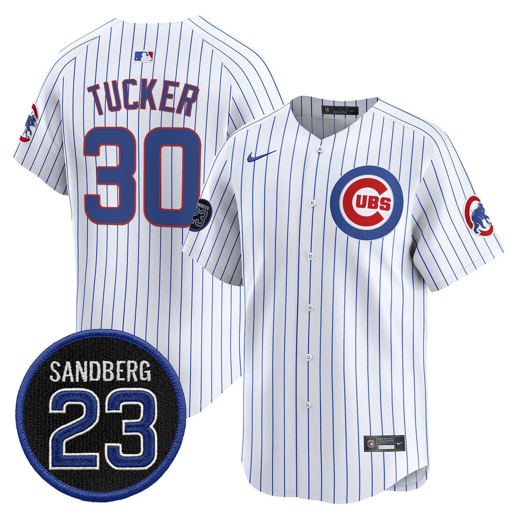 Men’s Chicago ‘Ryne Sandberg Tribute’ Vapor Premier Limited Jersey V2