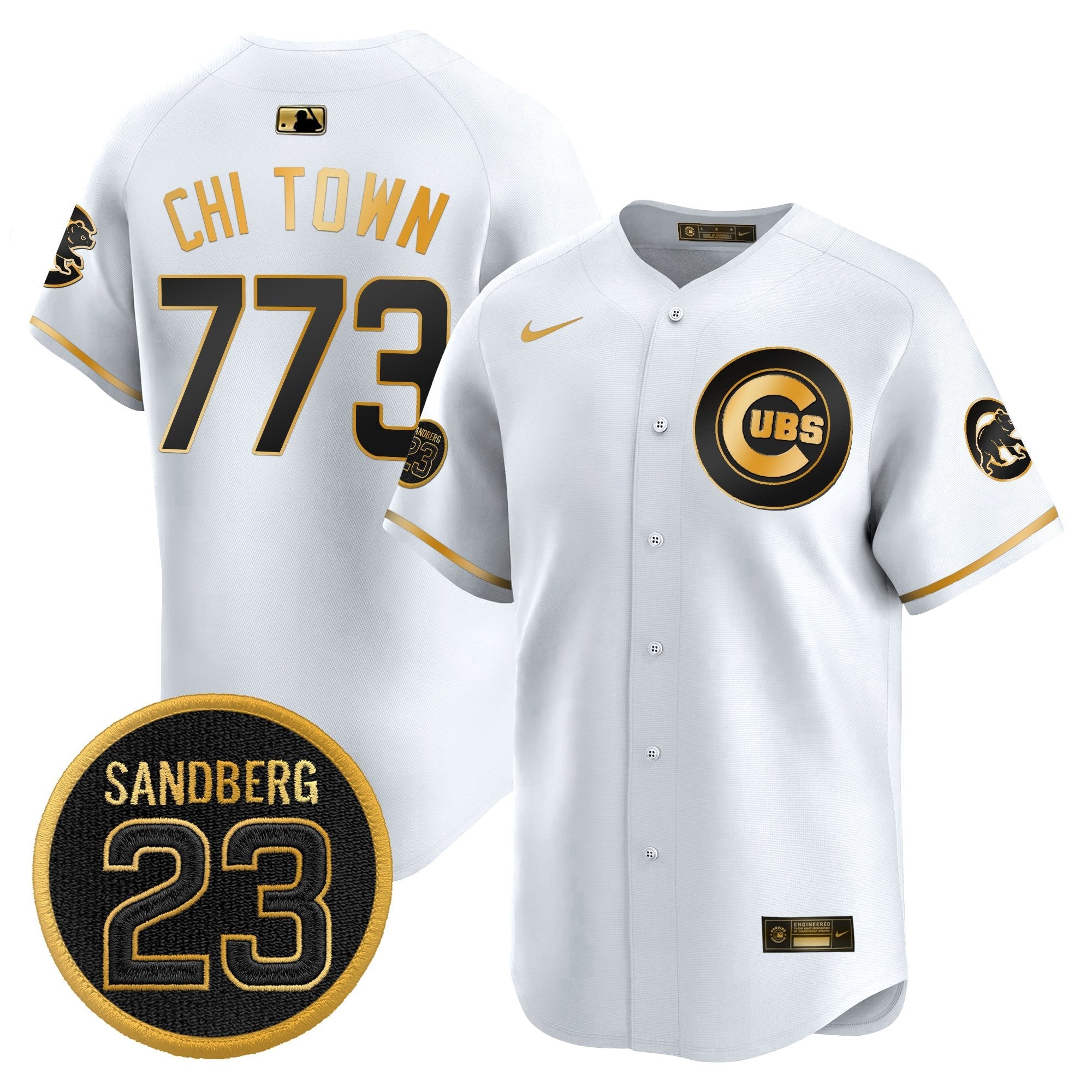 Men’s Chicago ‘Ryne Sandberg Tribute’ Vapor Premier Limited Jersey V2