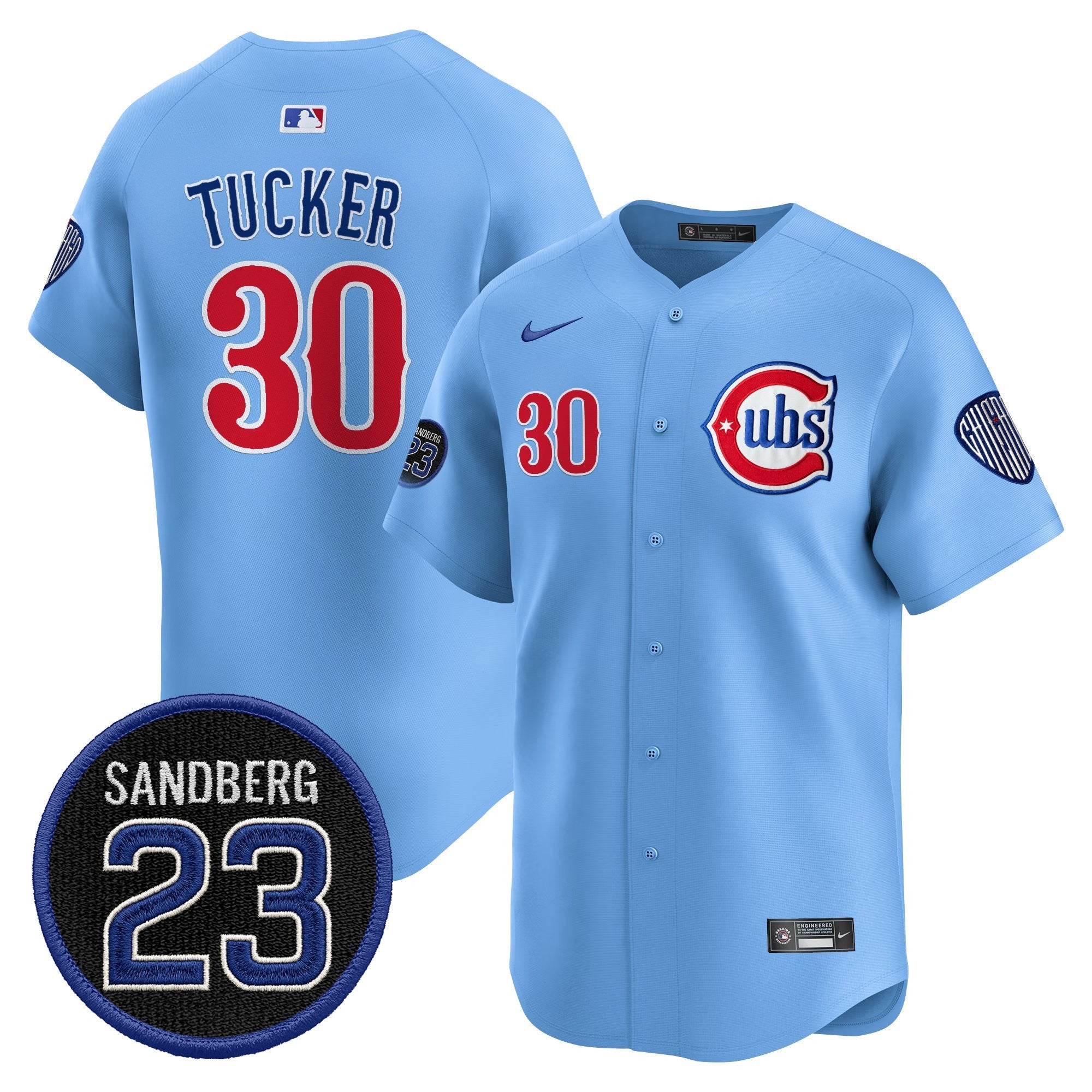 Men’s Chicago ‘Ryne Sandberg Tribute’ Vapor Premier Limited Jersey V2
