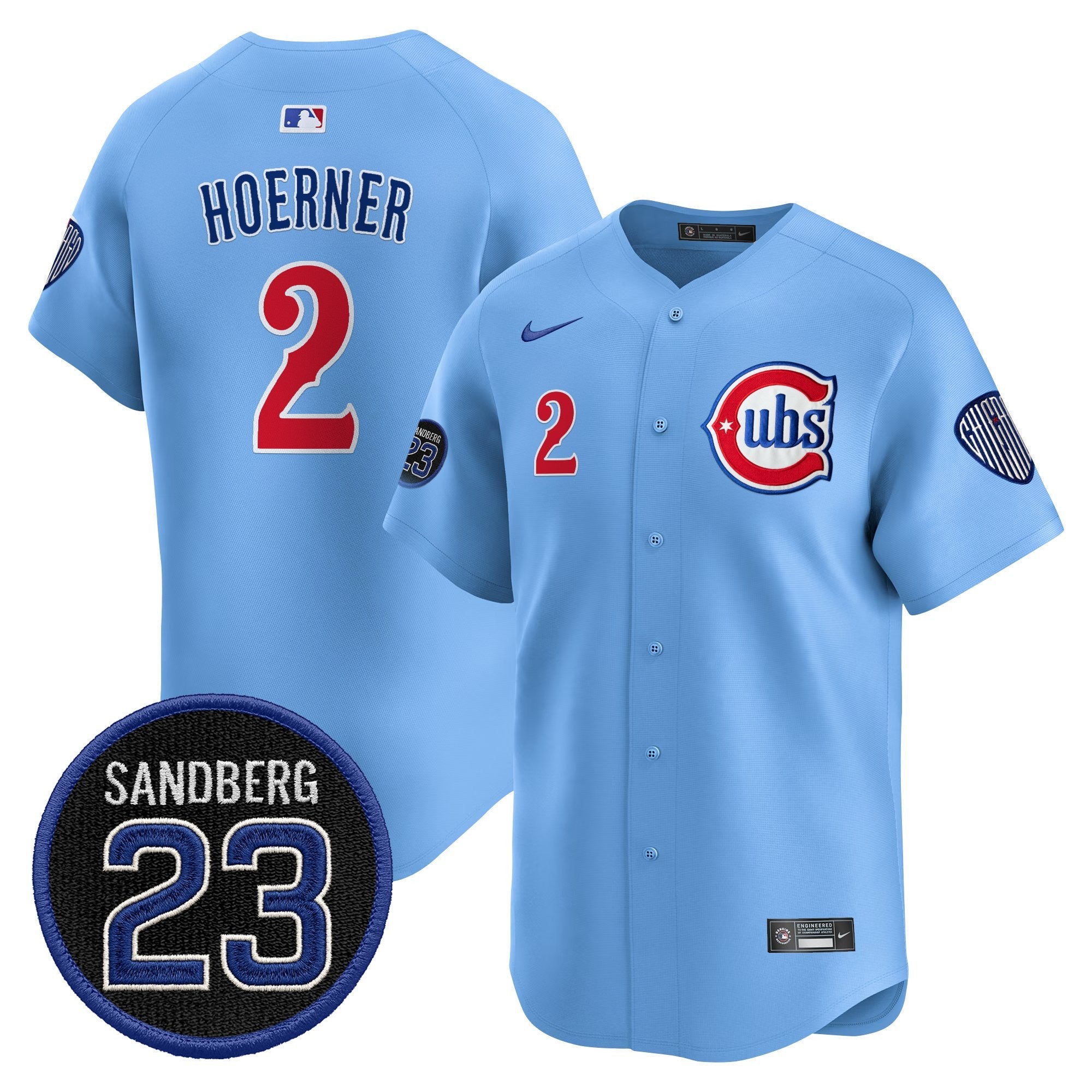 Men’s Chicago ‘Ryne Sandberg Tribute’ Vapor Premier Limited Jersey V2