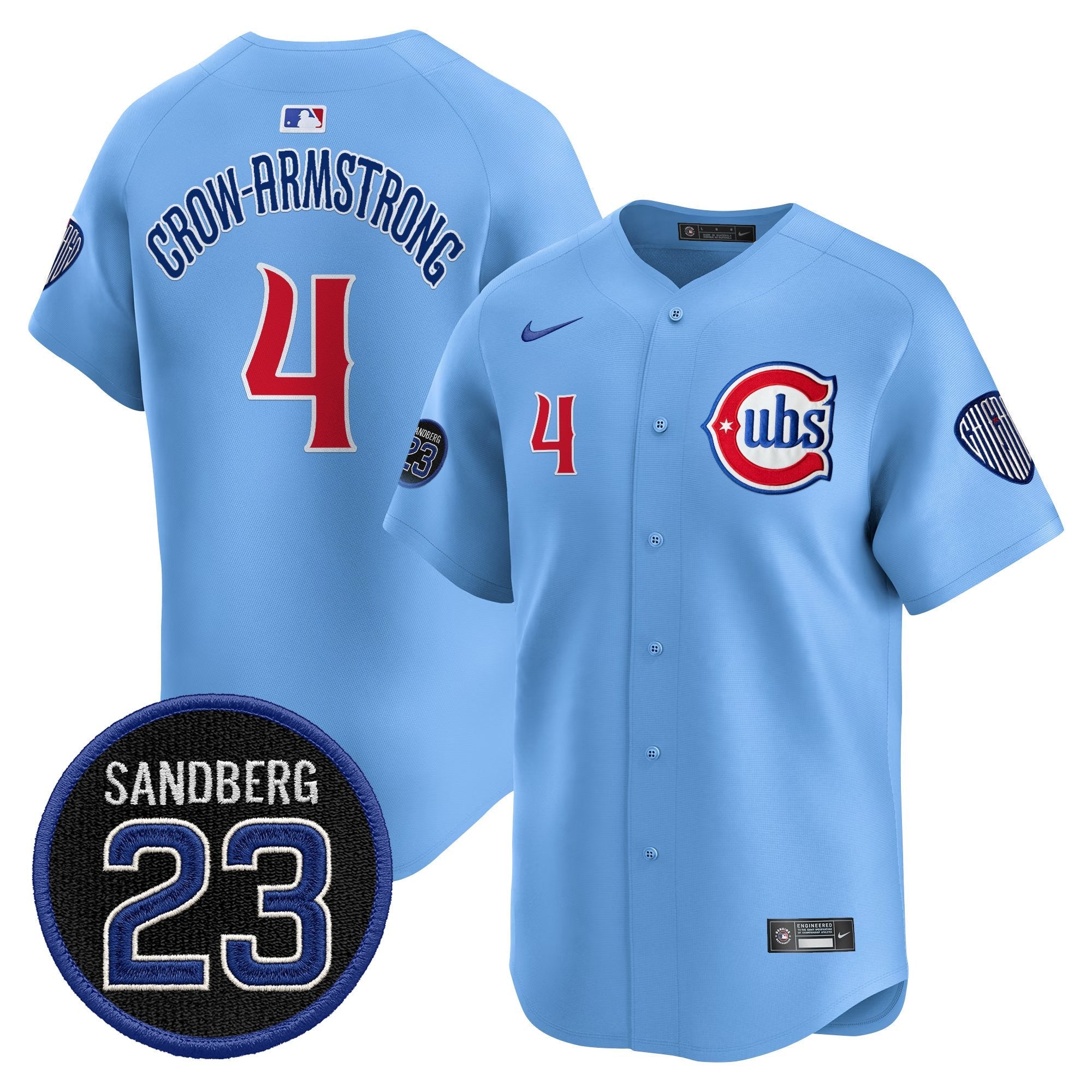 Men’s Chicago ‘Ryne Sandberg Tribute’ Vapor Premier Limited Jersey V2