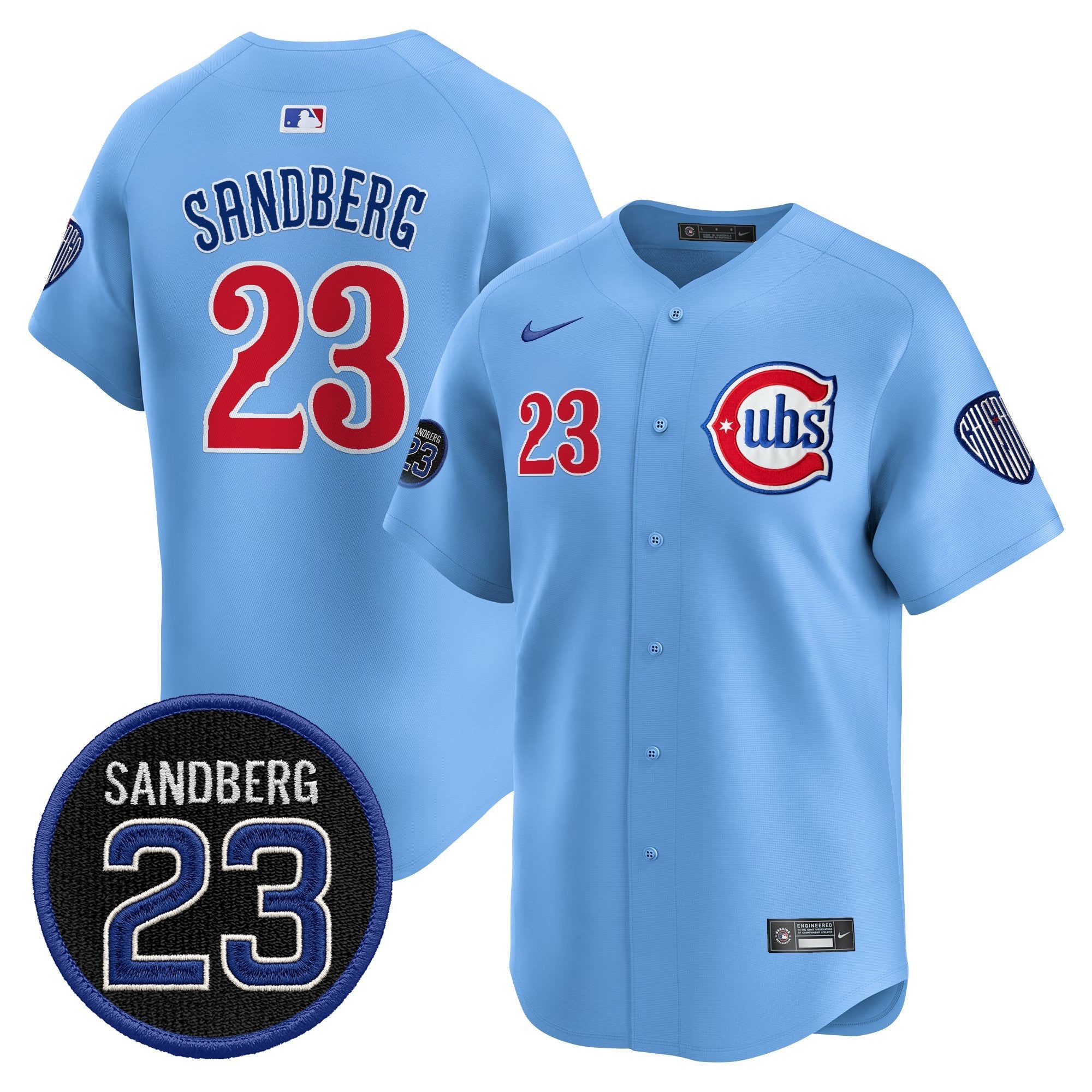 Men’s Chicago ‘Ryne Sandberg Tribute’ Vapor Premier Limited Jersey V2