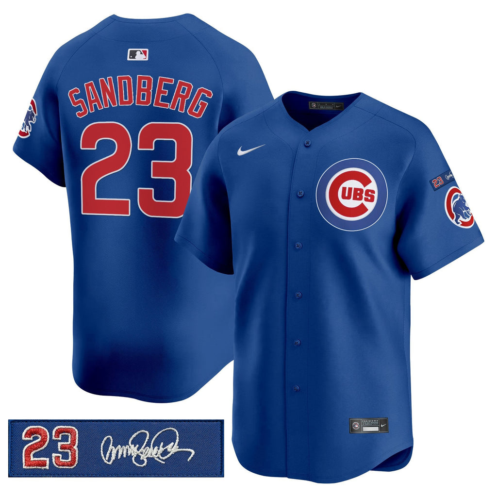 Men’s Chicago ‘Ryne Sandberg Tribute’ Vapor Premier Limited Jersey V3