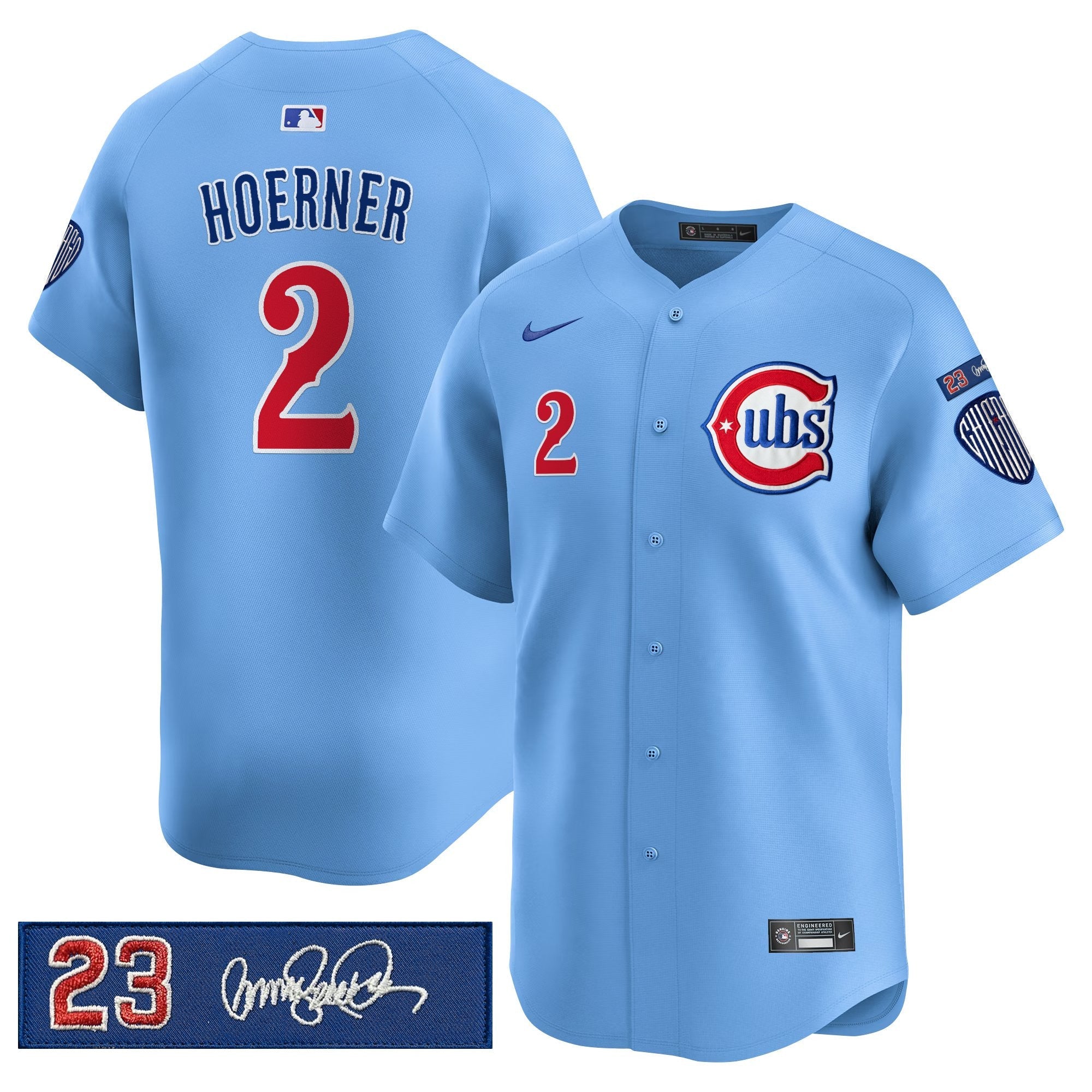 Men’s Chicago ‘Ryne Sandberg Tribute’ Vapor Premier Limited Jersey V3