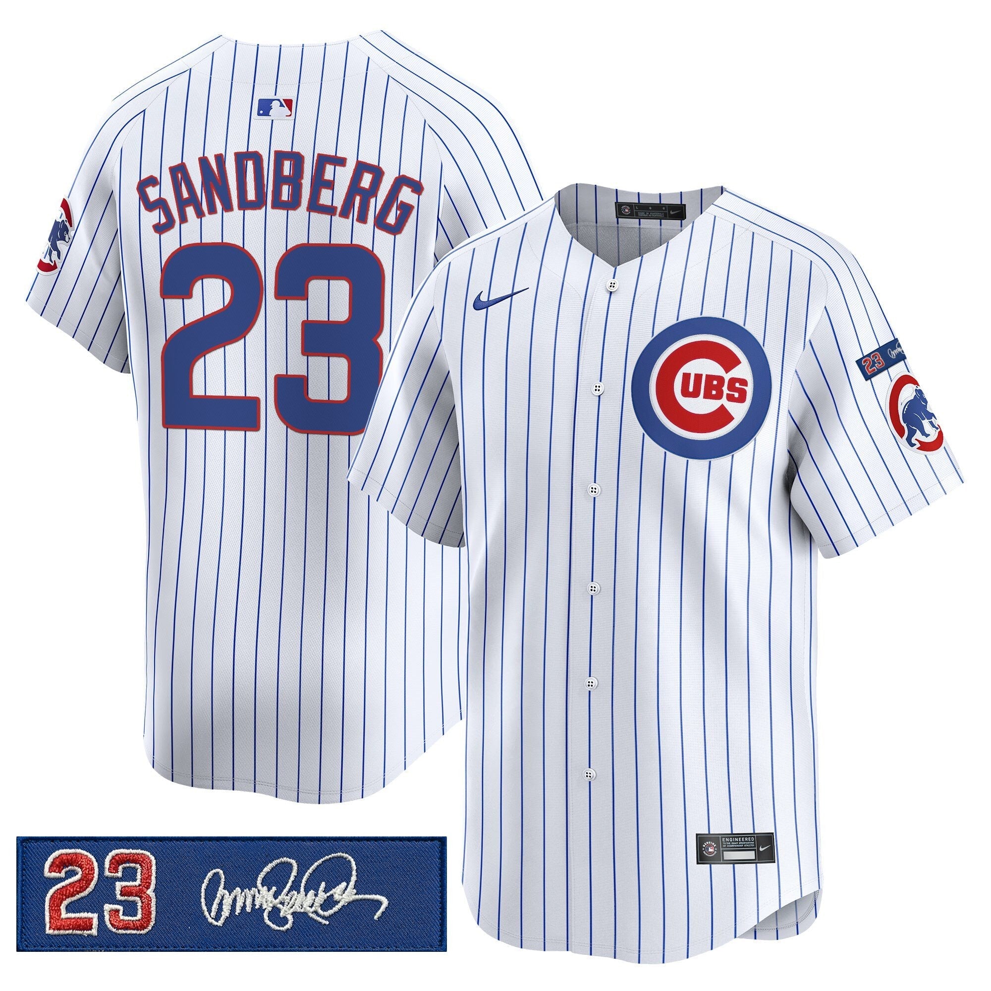 Men’s Chicago ‘Ryne Sandberg Tribute’ Vapor Premier Limited Jersey V3
