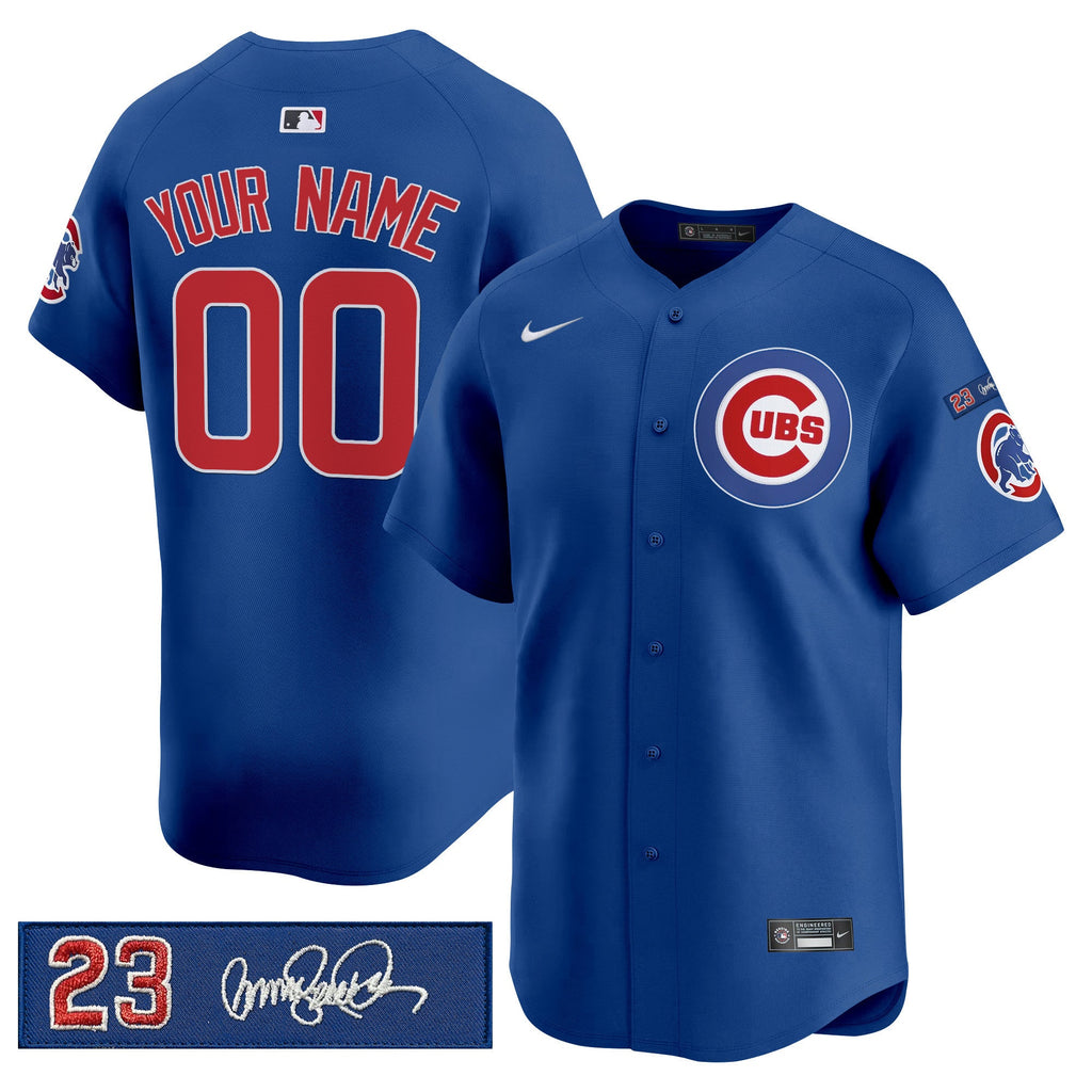 Chicago ‘Ryne Sandberg Tribute’ Vapor Premier Limited Custom Jersey V3