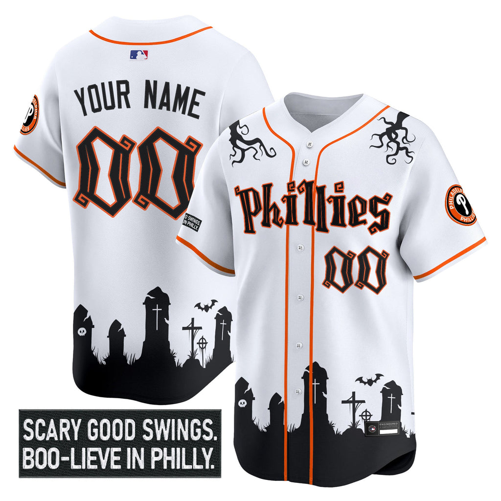 Philadelphia ‘Halloween Spooky Edition’ Premier Limited Custom Jersey – Stitched