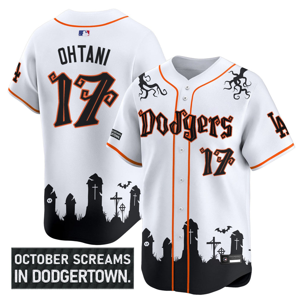 Men’s Los Angeles ‘Halloween Edition’ Premier Limited Jersey – Stitched