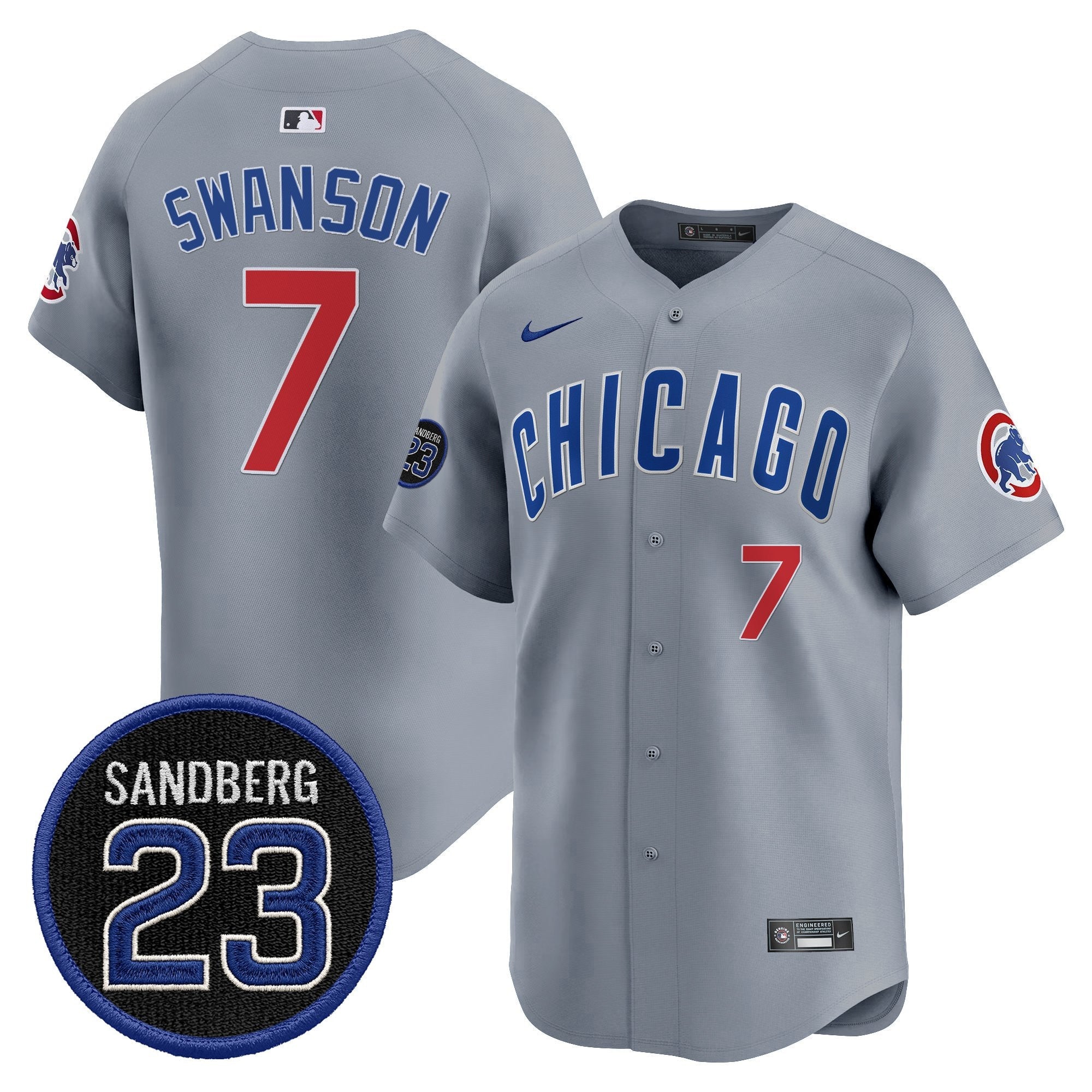 Men’s Chicago ‘Ryne Sandberg Tribute’ Vapor Premier Limited Jersey V2