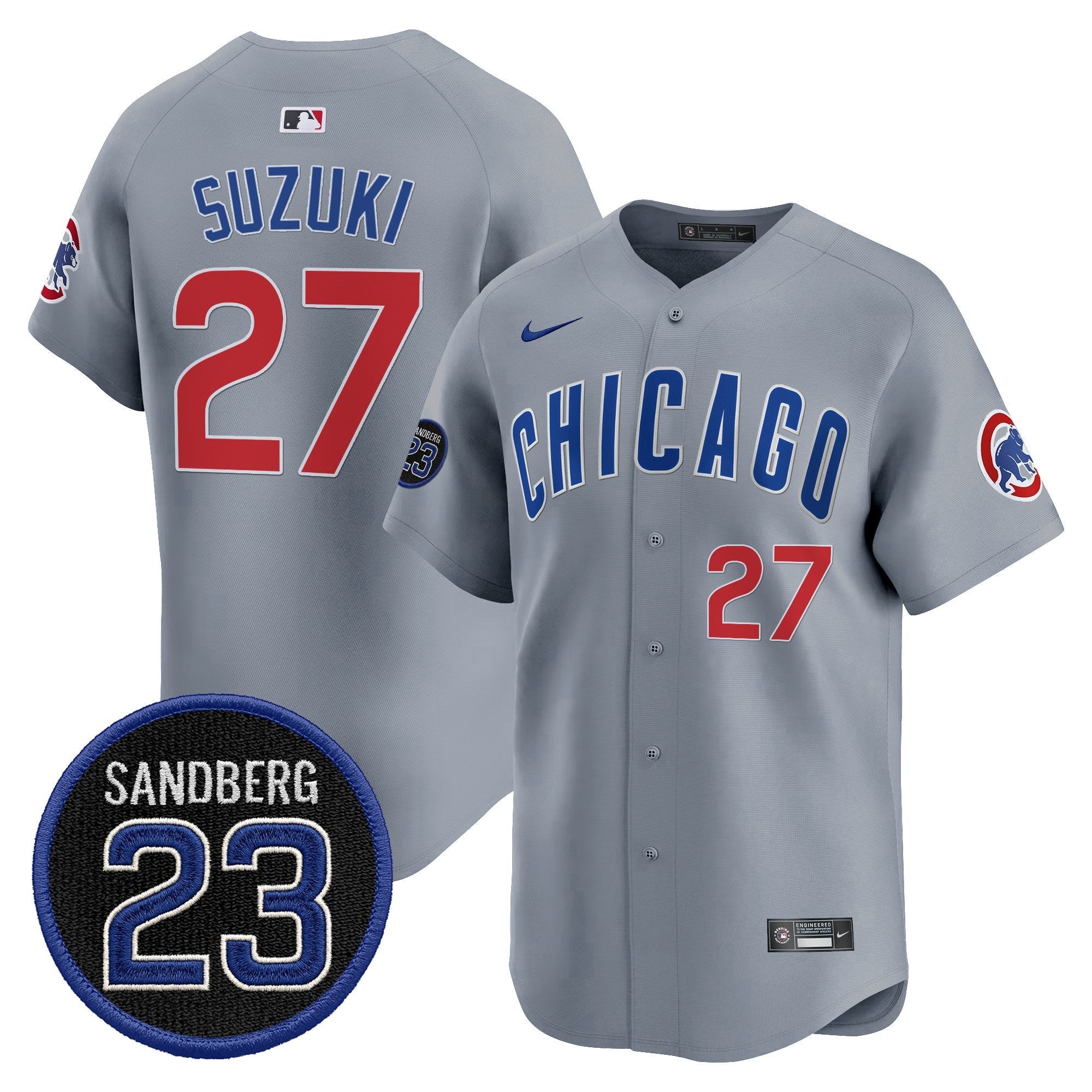 Men’s Chicago ‘Ryne Sandberg Tribute’ Vapor Premier Limited Jersey V2