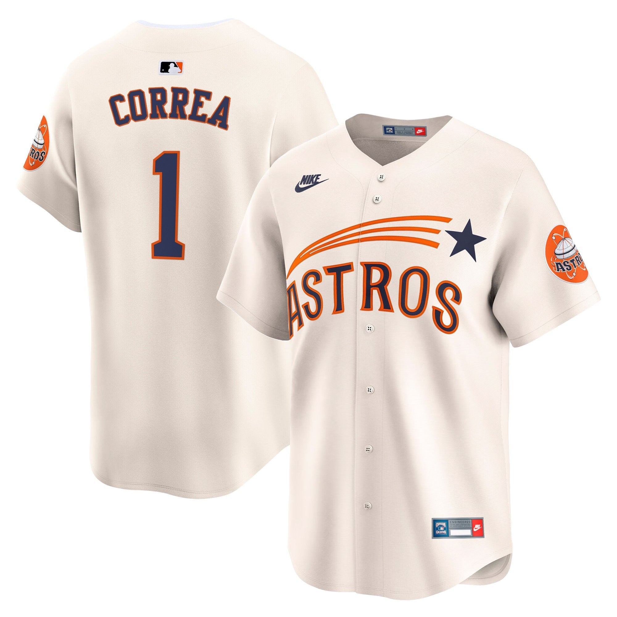 Men’s Houston Throwback Vapor Premier Limited Jersey