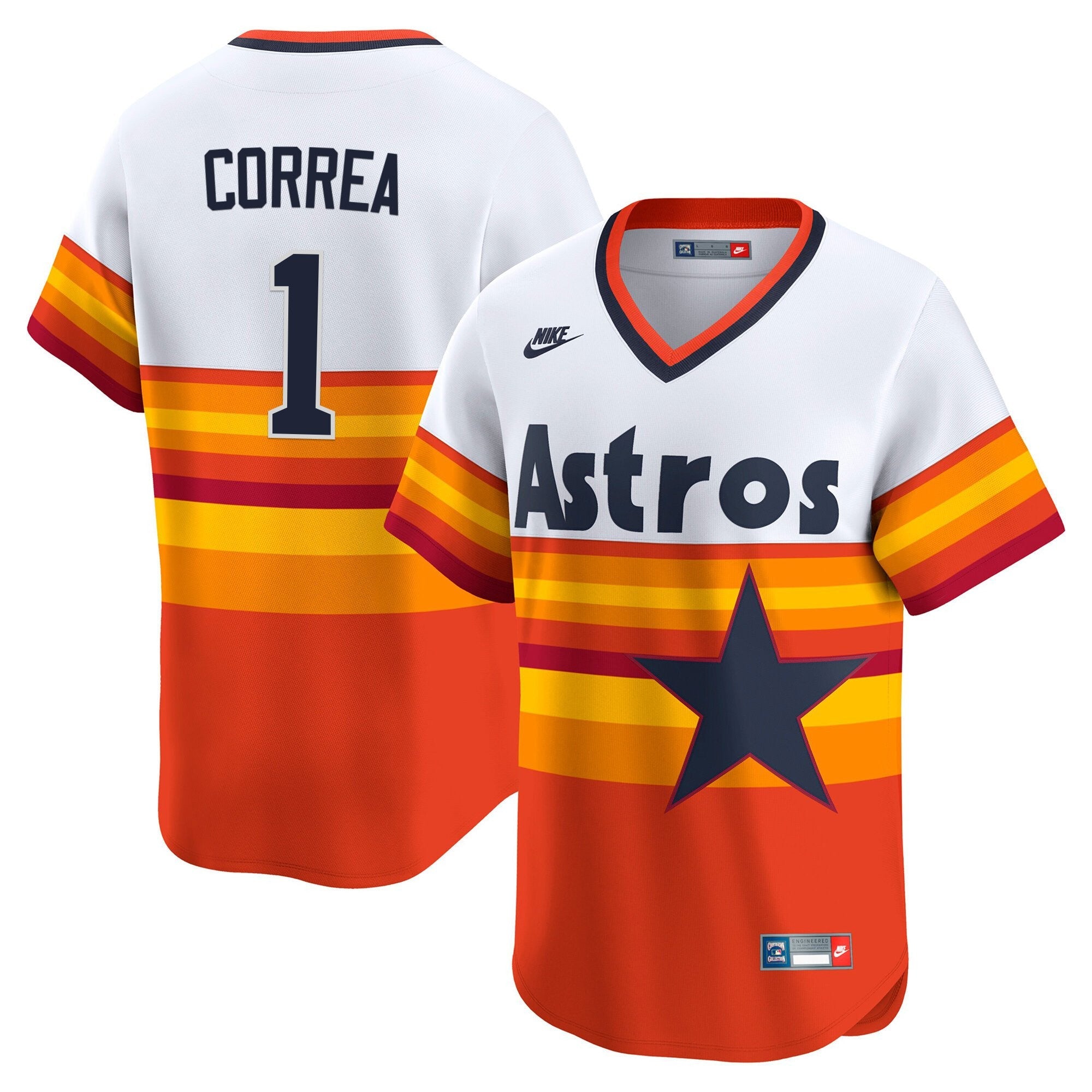Men’s Houston Throwback Vapor Premier Limited Jersey
