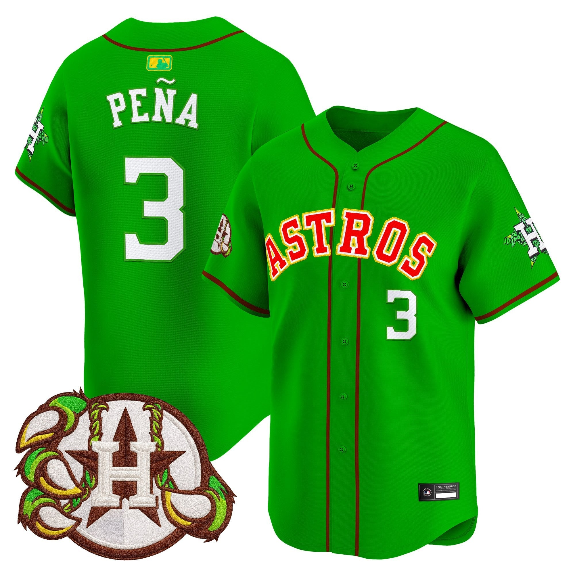 Men’s Houston x Hopadillo Karbach Brewing Co. Vapor Premier Limited Jersey