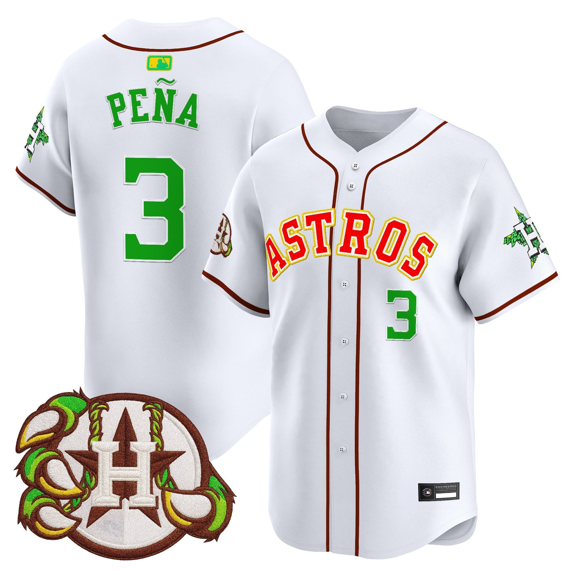 Men’s Houston x Hopadillo Karbach Brewing Co. Vapor Premier Limited Jersey