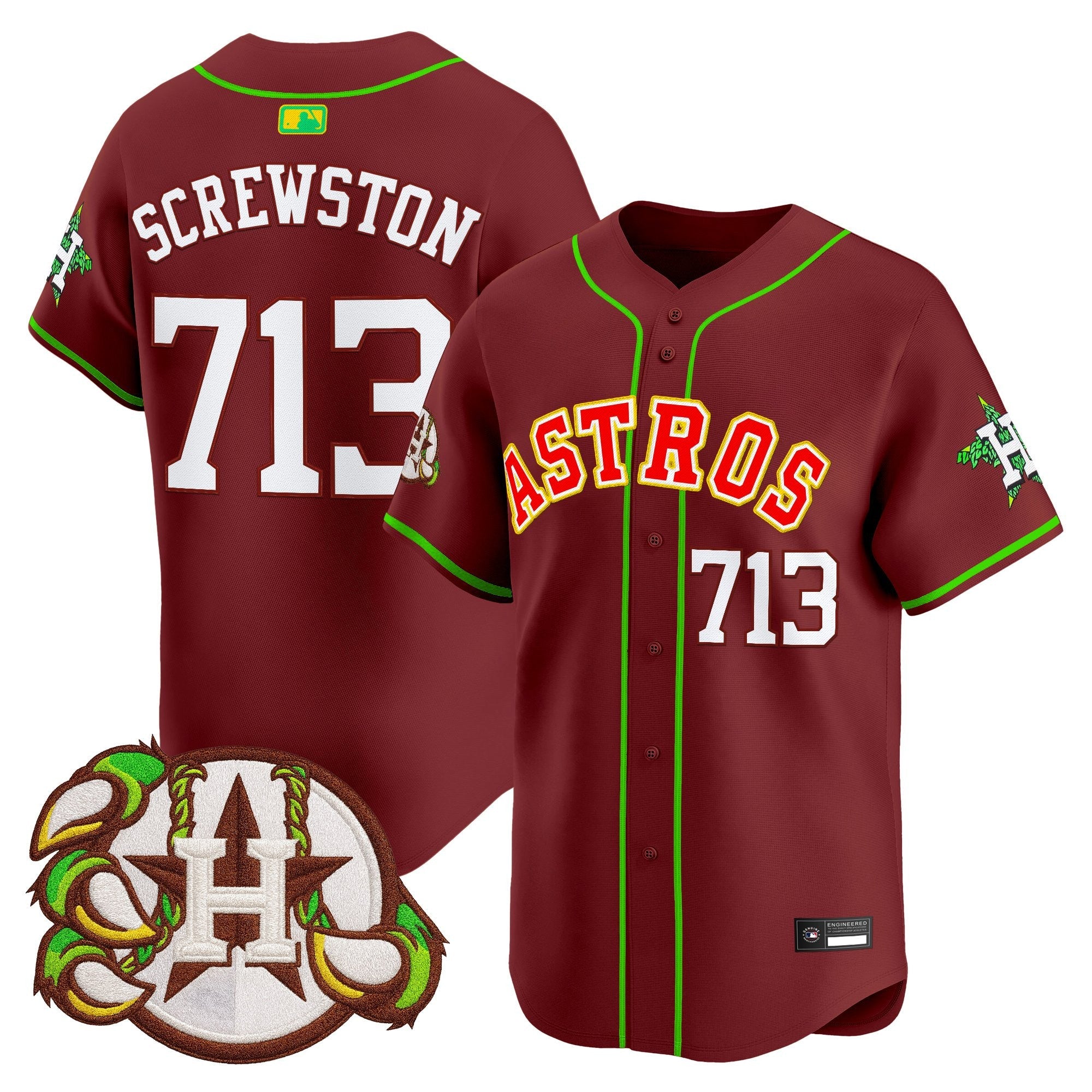 Men’s Houston x Hopadillo Karbach Brewing Co. Vapor Premier Limited Jersey