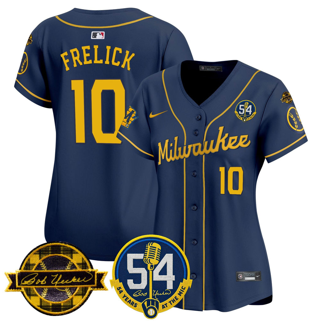 Women’s Milwaukee ‘Bob Uecker – 54 Seasons for ’ Vapor Premier Limited Jersey