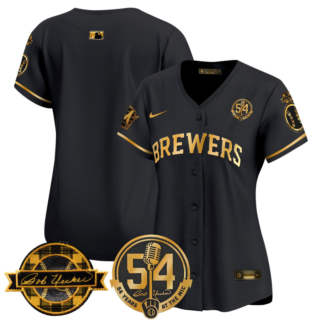 Women’s Milwaukee ‘Bob Uecker – 54 Seasons for ’ Vapor Premier Limited Jersey