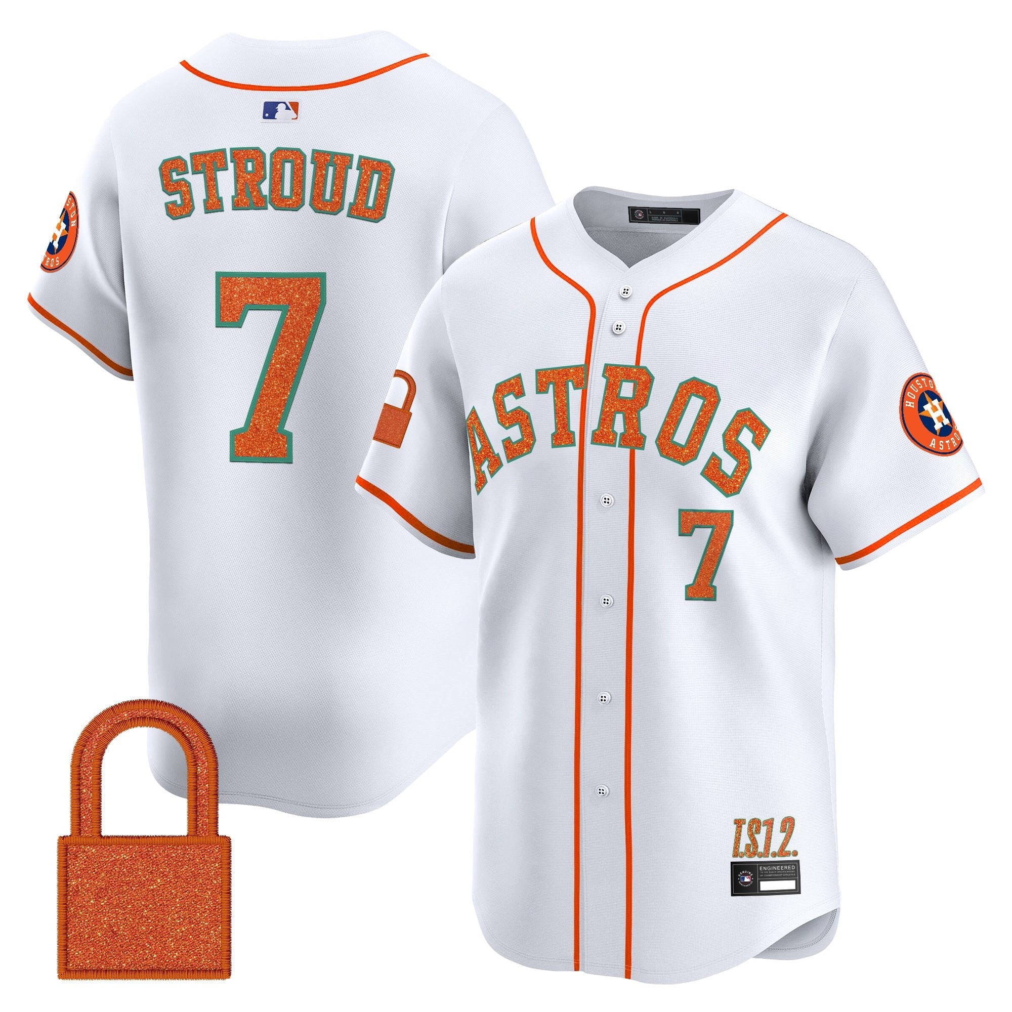 Men’s Houston ‘Taylor Swift – TS12 – The Life of a Showgirl’ Vapor Premier Limited Jersey