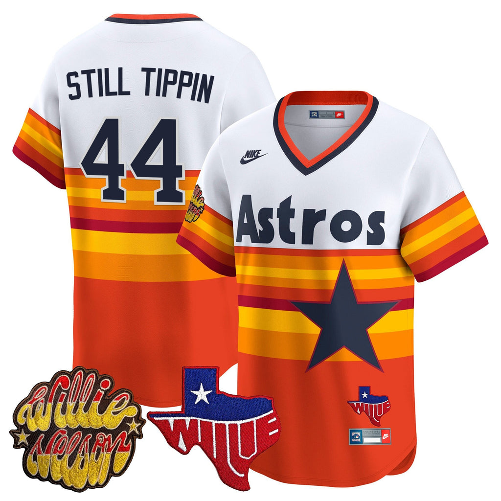 Men’s Houston ‘Willie Nelson Patch’ Vapor Premier Limited Jersey