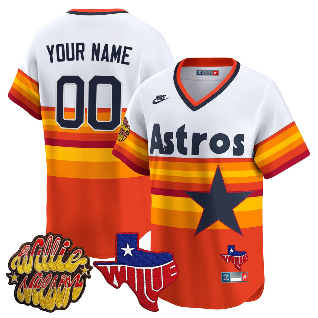 Houston ‘Willie Nelson Patch’ Vapor Premier Limited Custom Jersey