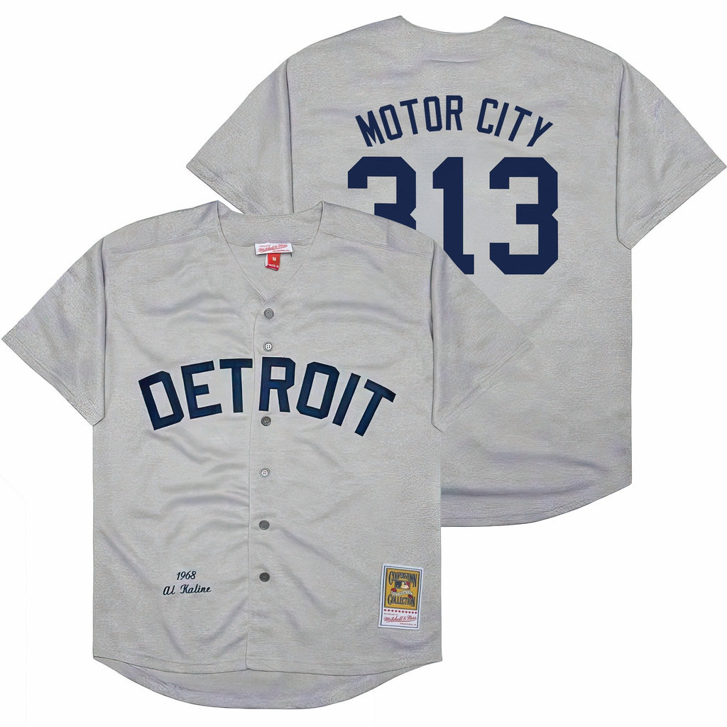 Men’s Detroit Throwback Jersey – Cooperstown Collection