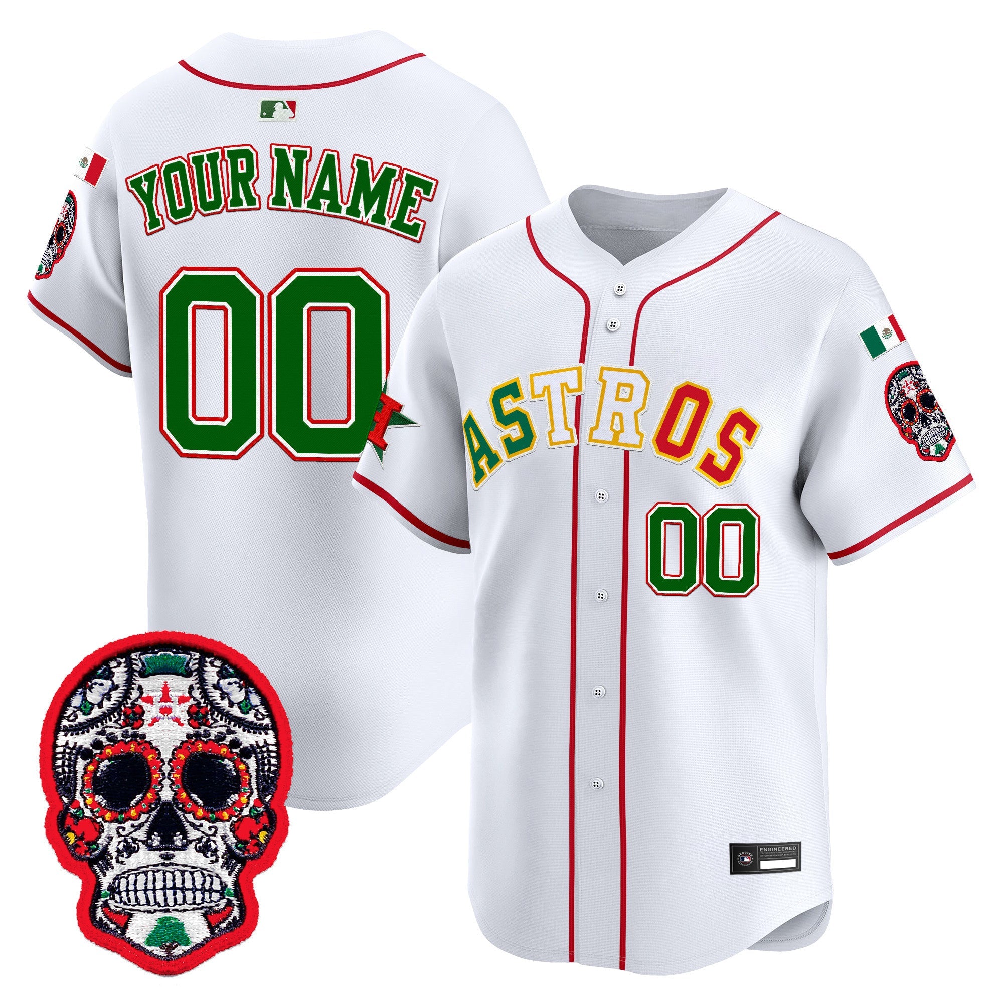 Mexico 2025 ‘Día de los Muertos Edition’ Vapor Premier Limited Custom Jersey