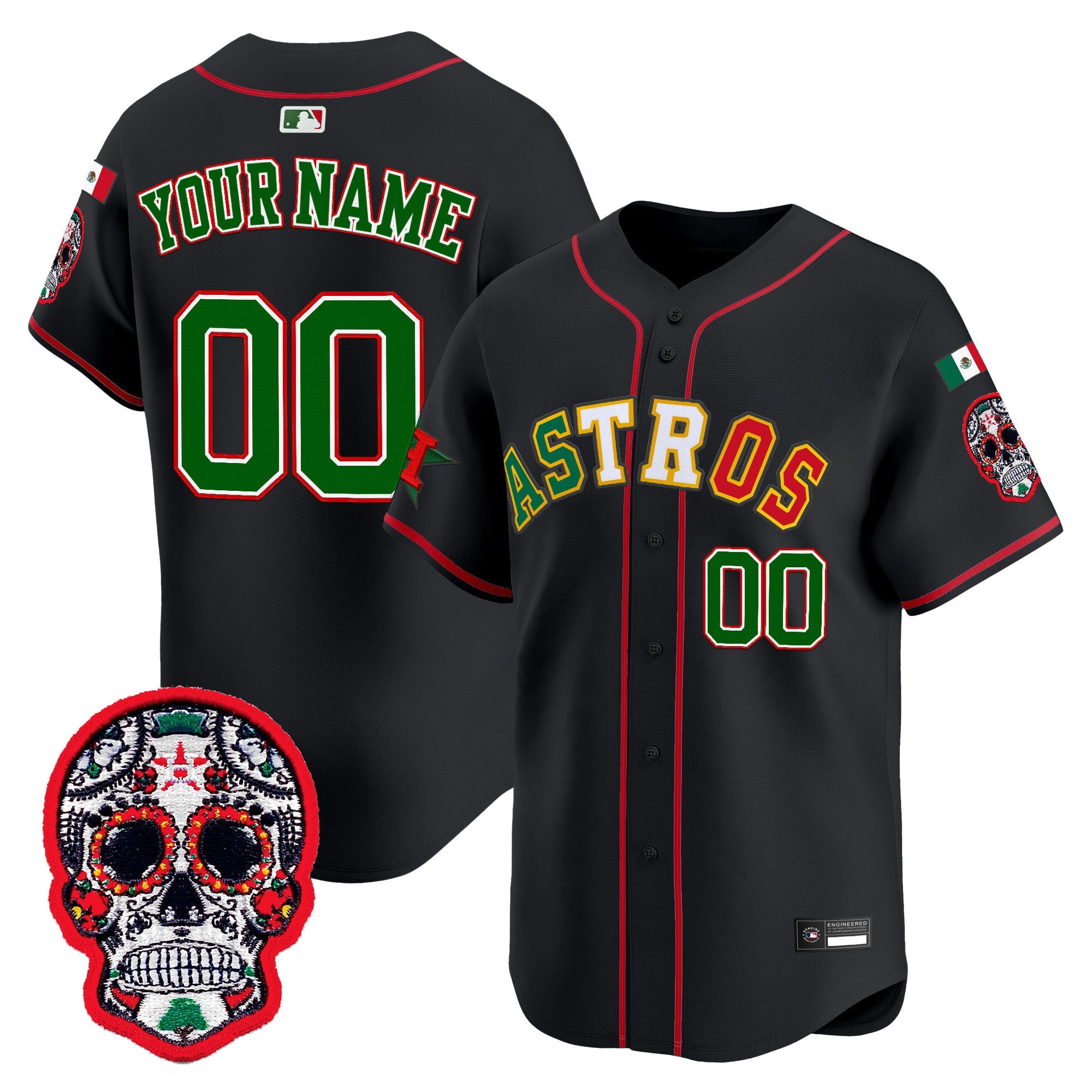 Mexico 2025 ‘Día de los Muertos Edition’ Vapor Premier Limited Custom Jersey