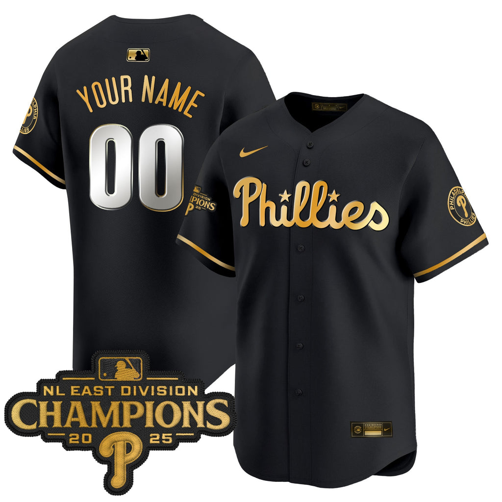 Philadelphia 2025 NL East Division Champions Patch Vapor Premier Limited Custom Jersey