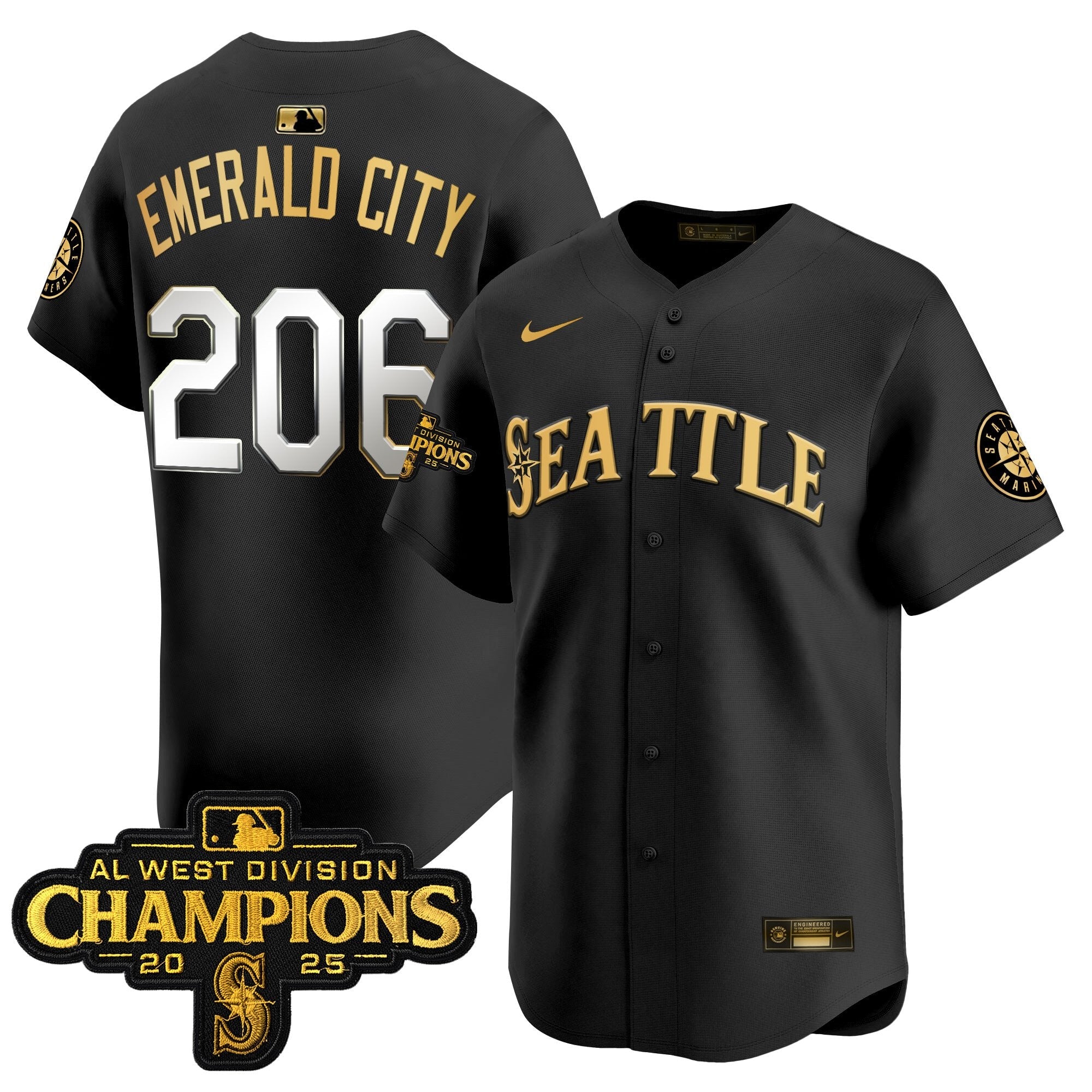 Men’s 2025 AL West Division Champions Vapor Premier Jersey