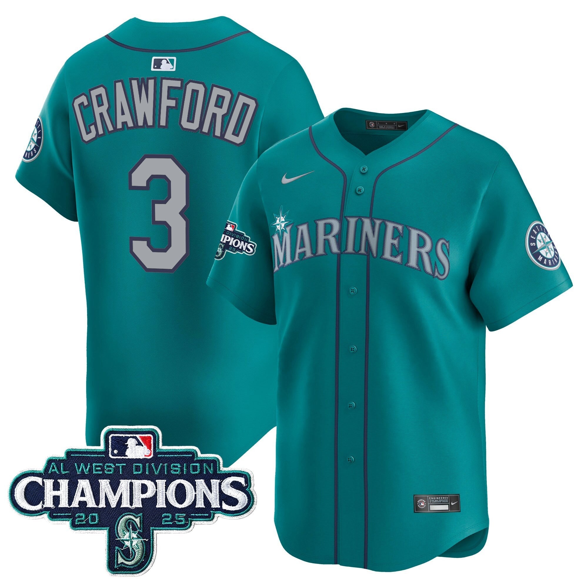 Men’s 2025 AL West Division Champions Vapor Premier Jersey