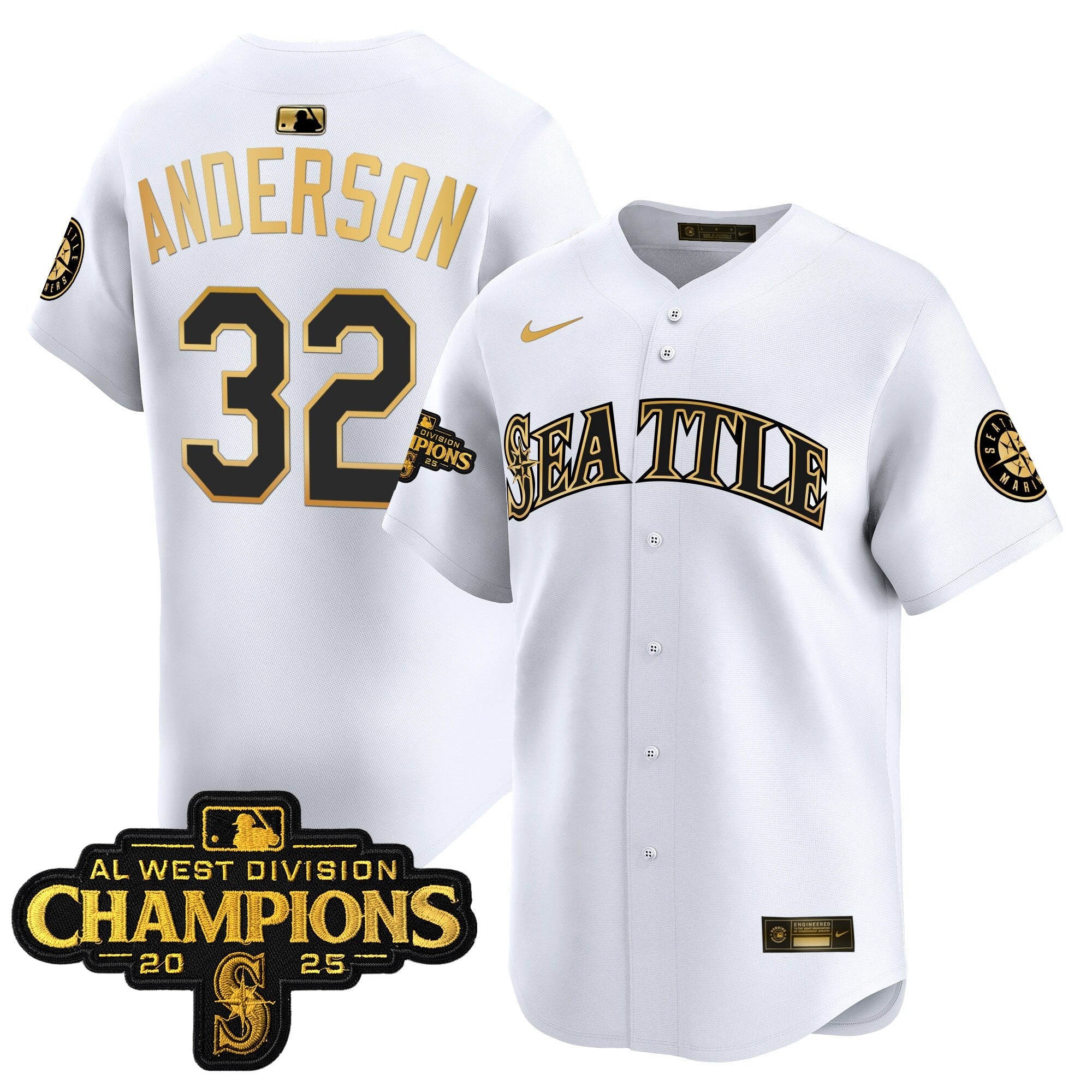 Men’s 2025 AL West Division Champions Vapor Premier Jersey