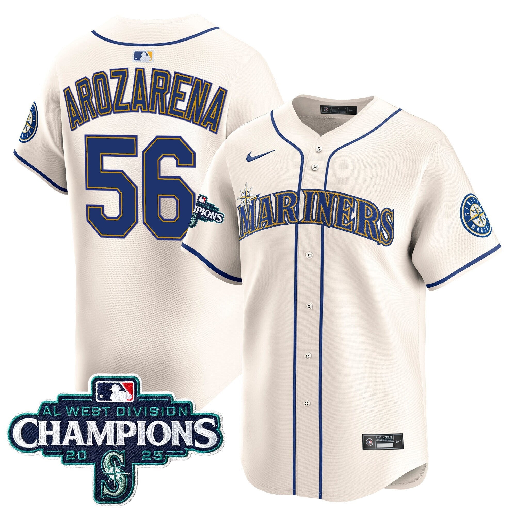 Men’s 2025 AL West Division Champions Vapor Premier Jersey