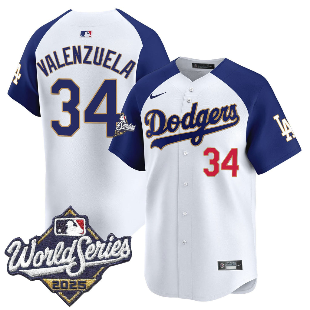 Men’s 2025 World Series Gold Trim Vapor Premier Limited Jersey