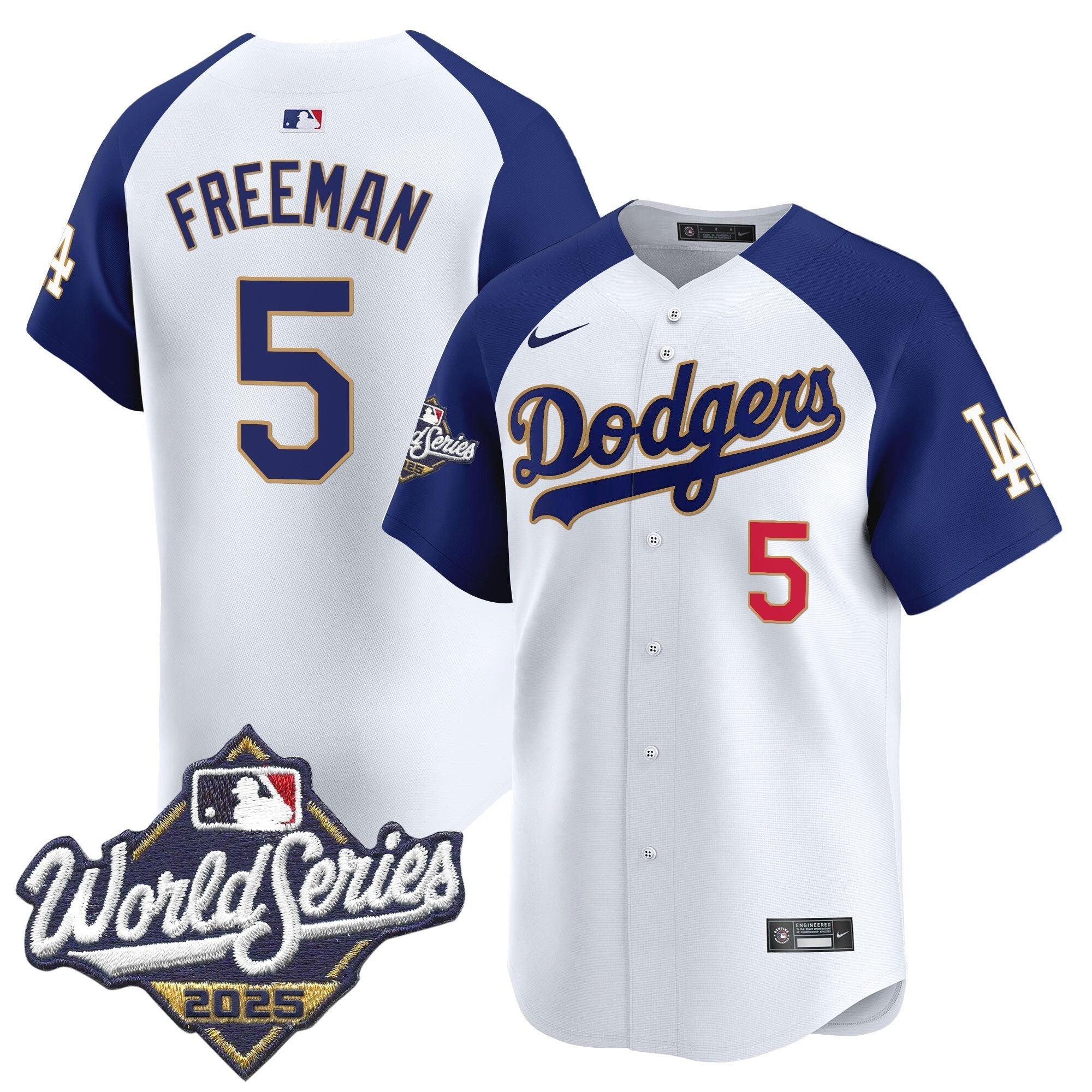 Men’s 2025 World Series Gold Trim Vapor Premier Limited Jersey
