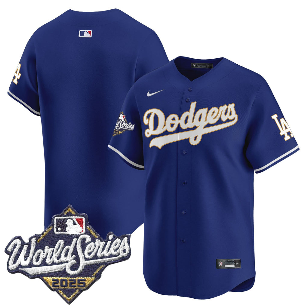 Men’s 2025 World Series Gold Trim Vapor Premier Limited Jersey