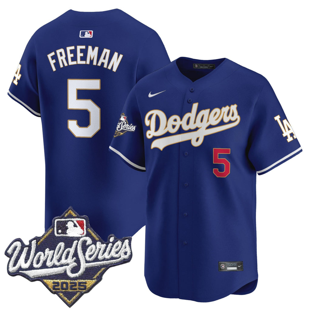 Men’s 2025 World Series Gold Trim Vapor Premier Limited Jersey