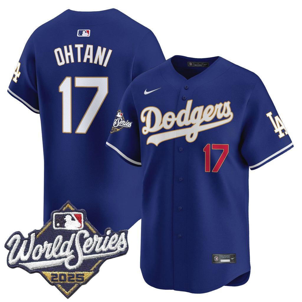 Men’s 2025 World Series Gold Trim Vapor Premier Limited Jersey