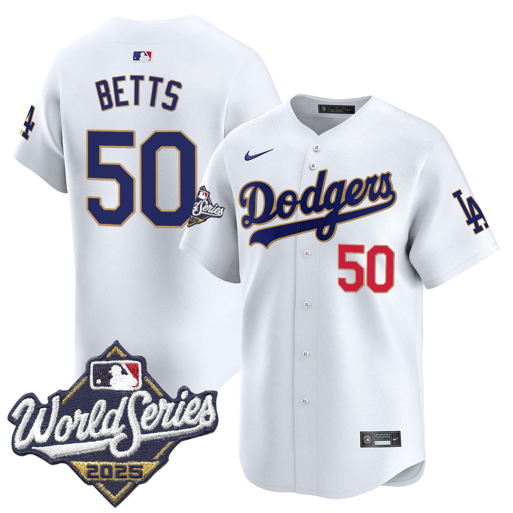 Men’s 2025 World Series Gold Trim Vapor Premier Limited Jersey